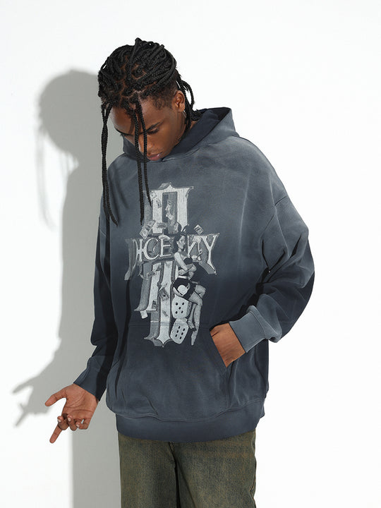 DICETINY Dice Empire Washed Hoodie | Face 3 Face