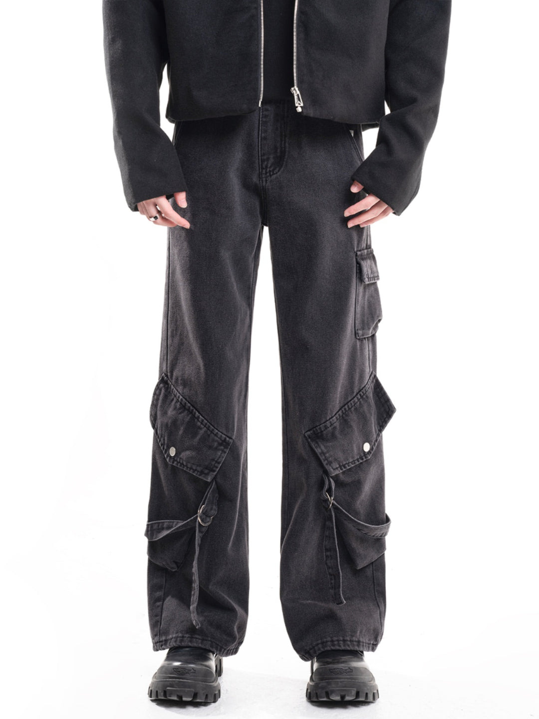 F3F Select Vintage Draped Multi Pockets Work Pants