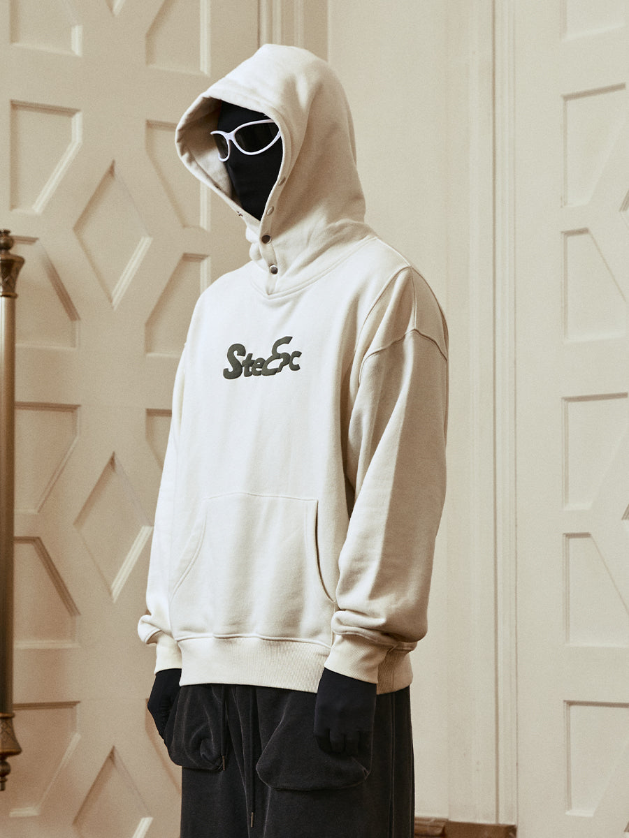 STEEPC Balaclava Foam Print Hoodie | Face 3 Face