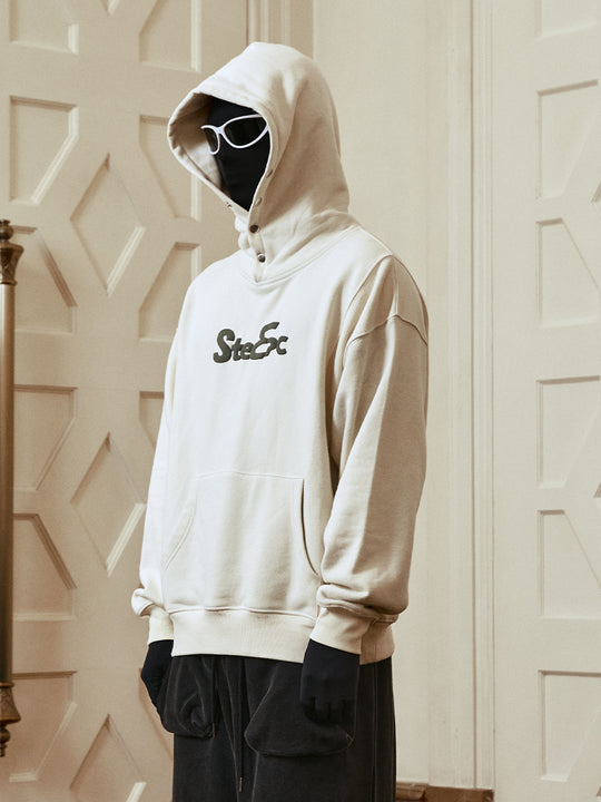 STEEPC Balaclava Foam Print Hoodie | Face 3 Face