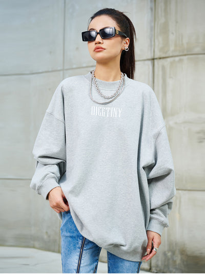 DICETINY Basic Logo Printed Sweatshirt | Face 3 Face