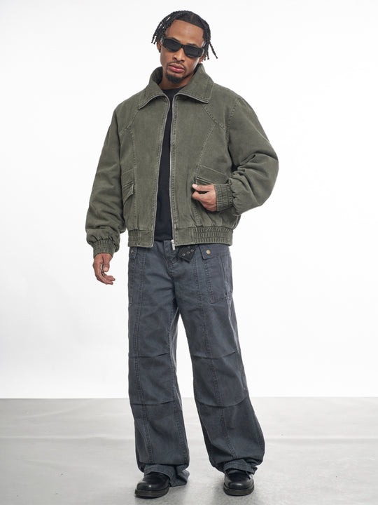 F3F Select Washed Work Short Jacket | Face 3 Face