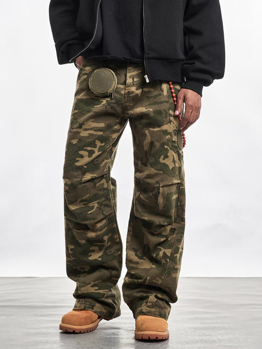 F3F Select Camouflage Relaxed Fit Work Pants | Face 3 Face