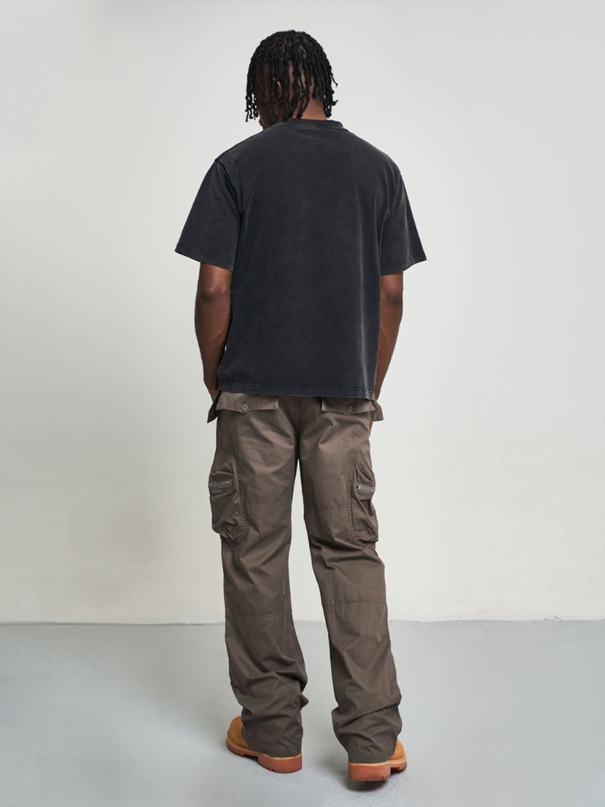 F3F Select Waist Belt 3D Pockets Pleated Cargo Pants | Face 3 Face