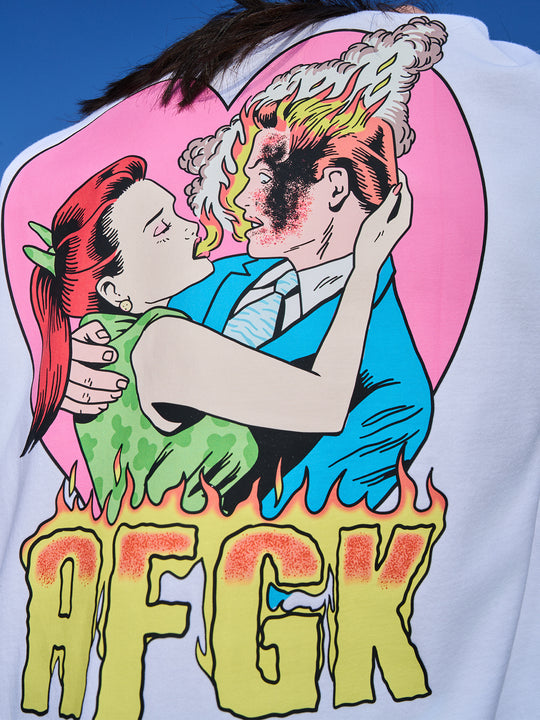 AFGK Hot Love Flame Logo Printing Tee
