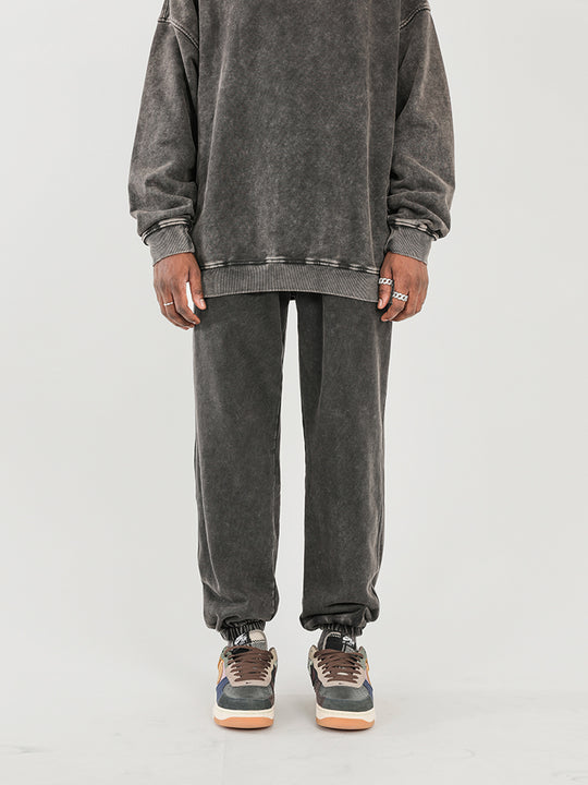 F3F Select Wash Old Loose Drawstring Sweatpants