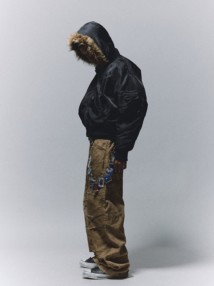 ANTIDOTE Heavy Damage Studded Double Knee Pants | Face 3 Face