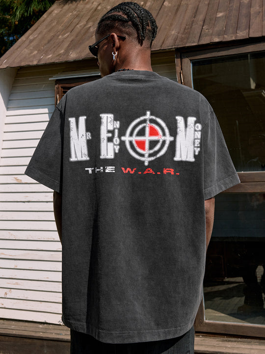 MEDM Washed Heat Set Oil Tee