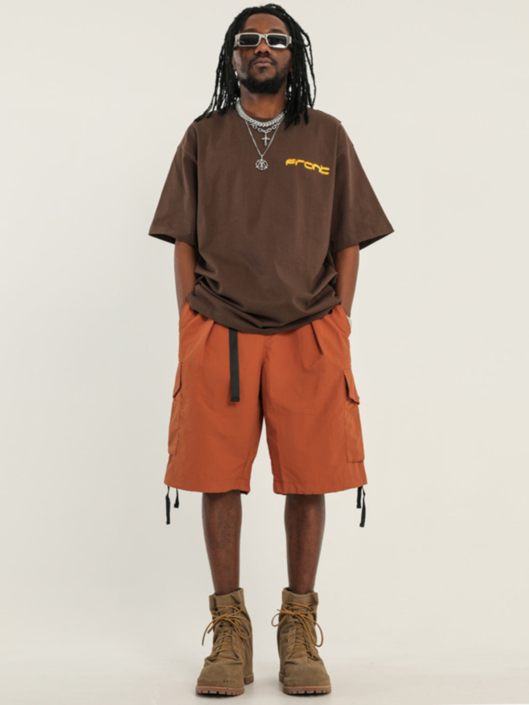 F3F Select Mountain System Multi Pocket Work Cargo Shorts