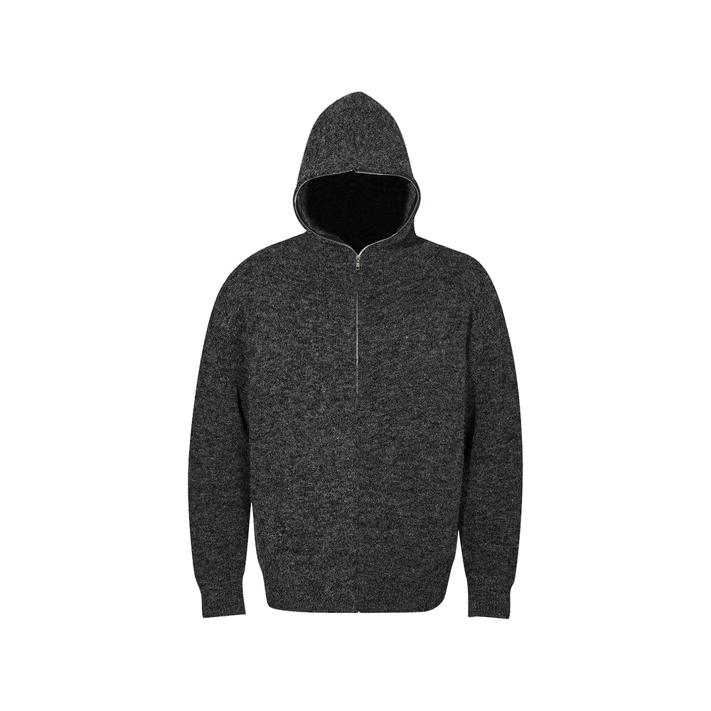 F3F Select Zip Up Knit Hoodie | Face 3 Face