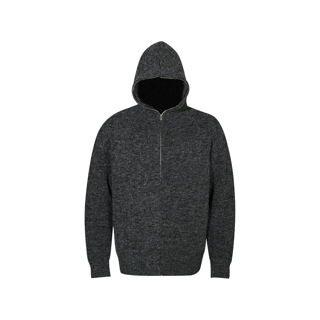 F3F Select Zip Up Knit Hoodie | Face 3 Face