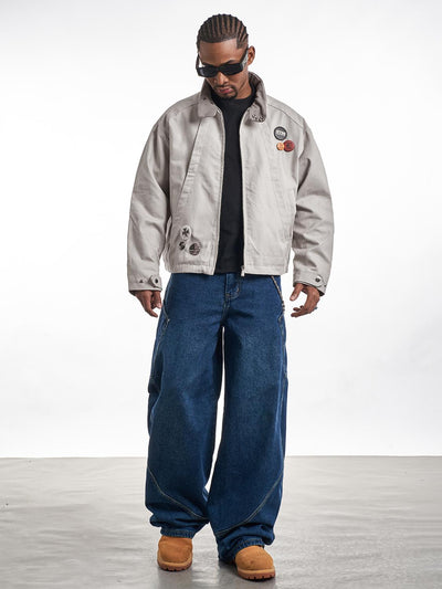 F3F Select Khaki Work Jacket | Face 3 Face