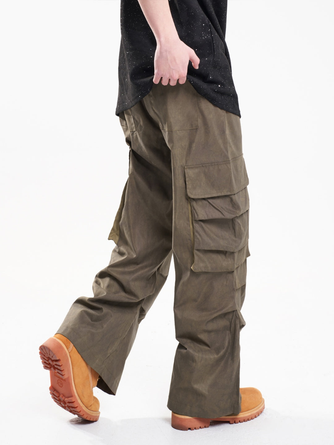 F3F Select Drawstring Big Pockets Work Cargo Pants