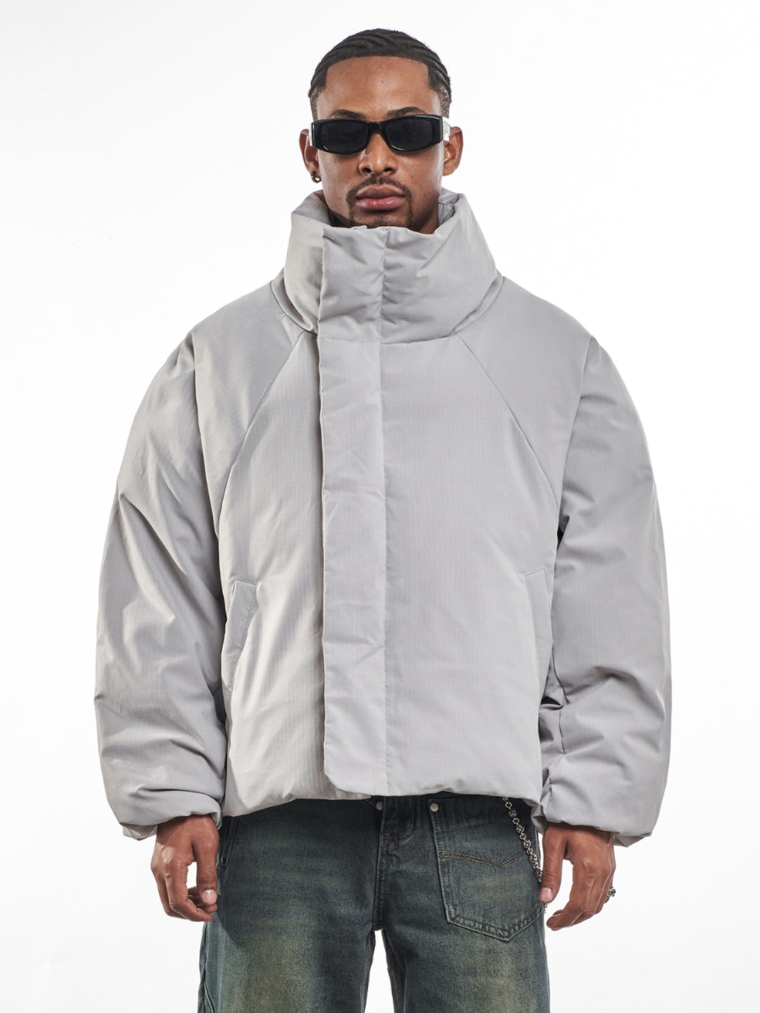 F3F Select Stand Up Collar Puffer Jacket | Face 3 Face