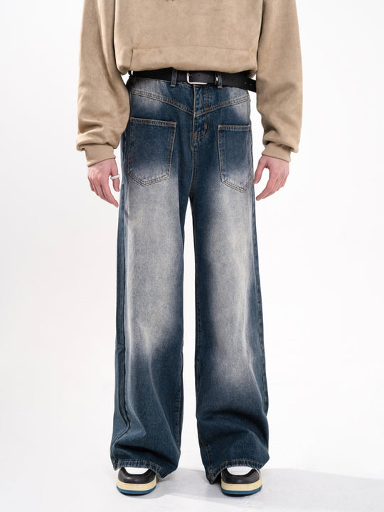 F3F Select Reverse Design Pockets Denim Jeans