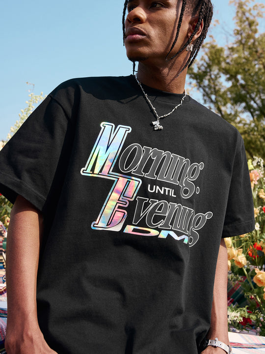 MEDM Laser Stickers Tee