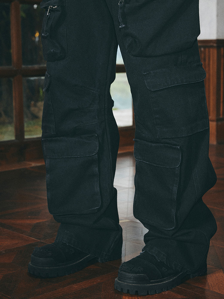 ANTIDOTE Multi Pocket Machete Work Cargo Jeans
