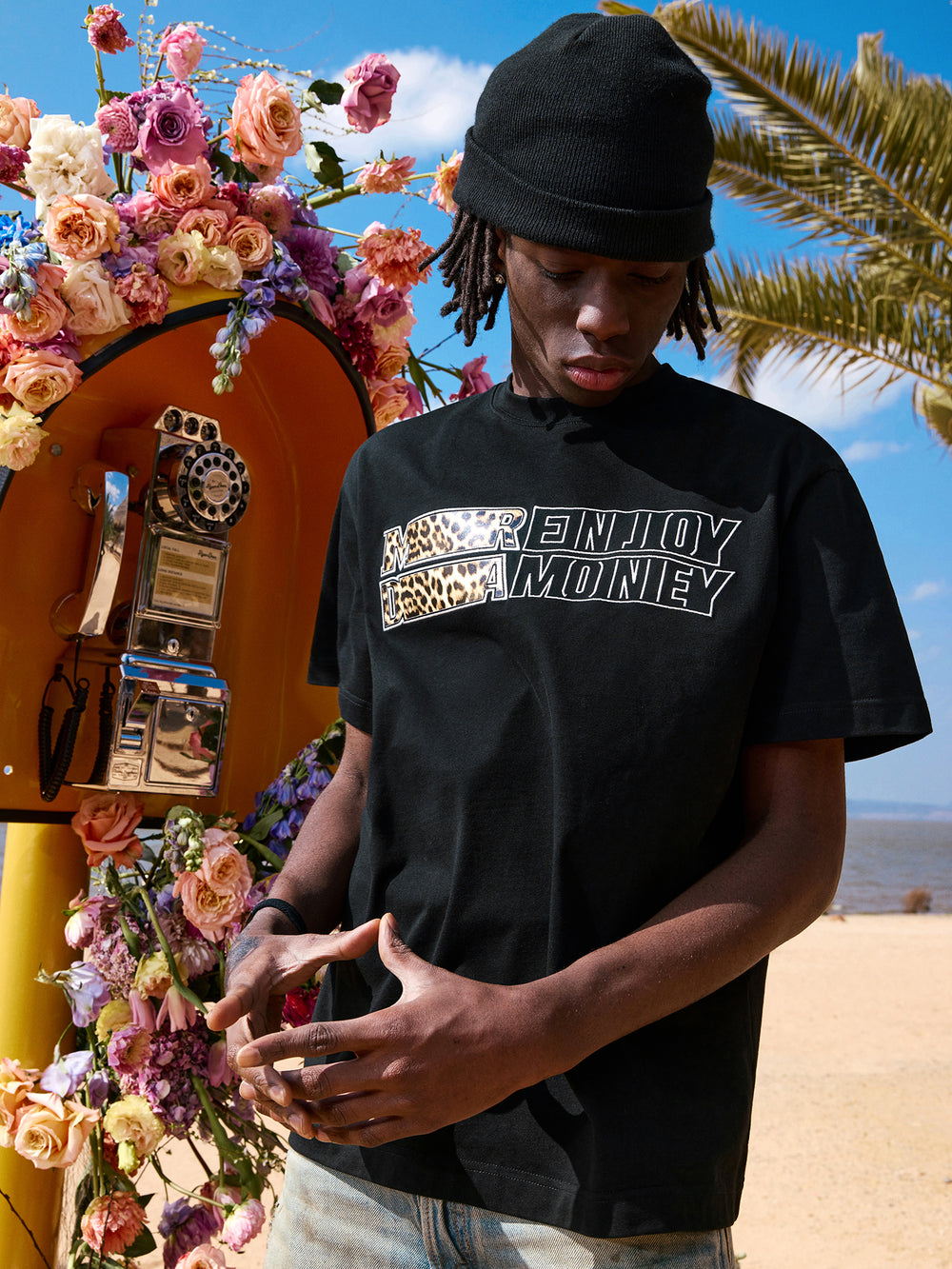 MEDM Leopard Snake Texture Tee