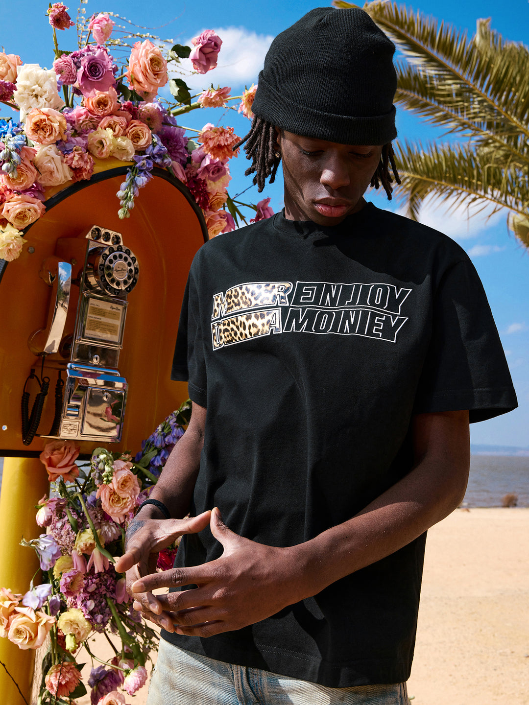 MEDM Leopard Snake Texture Tee