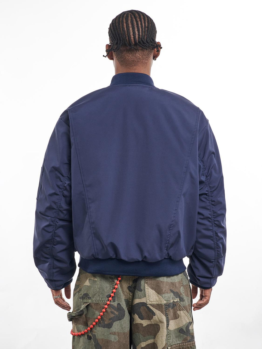 F3F Select Letters Embroidered MA-1 Bomber Jacket | Face 3 Face