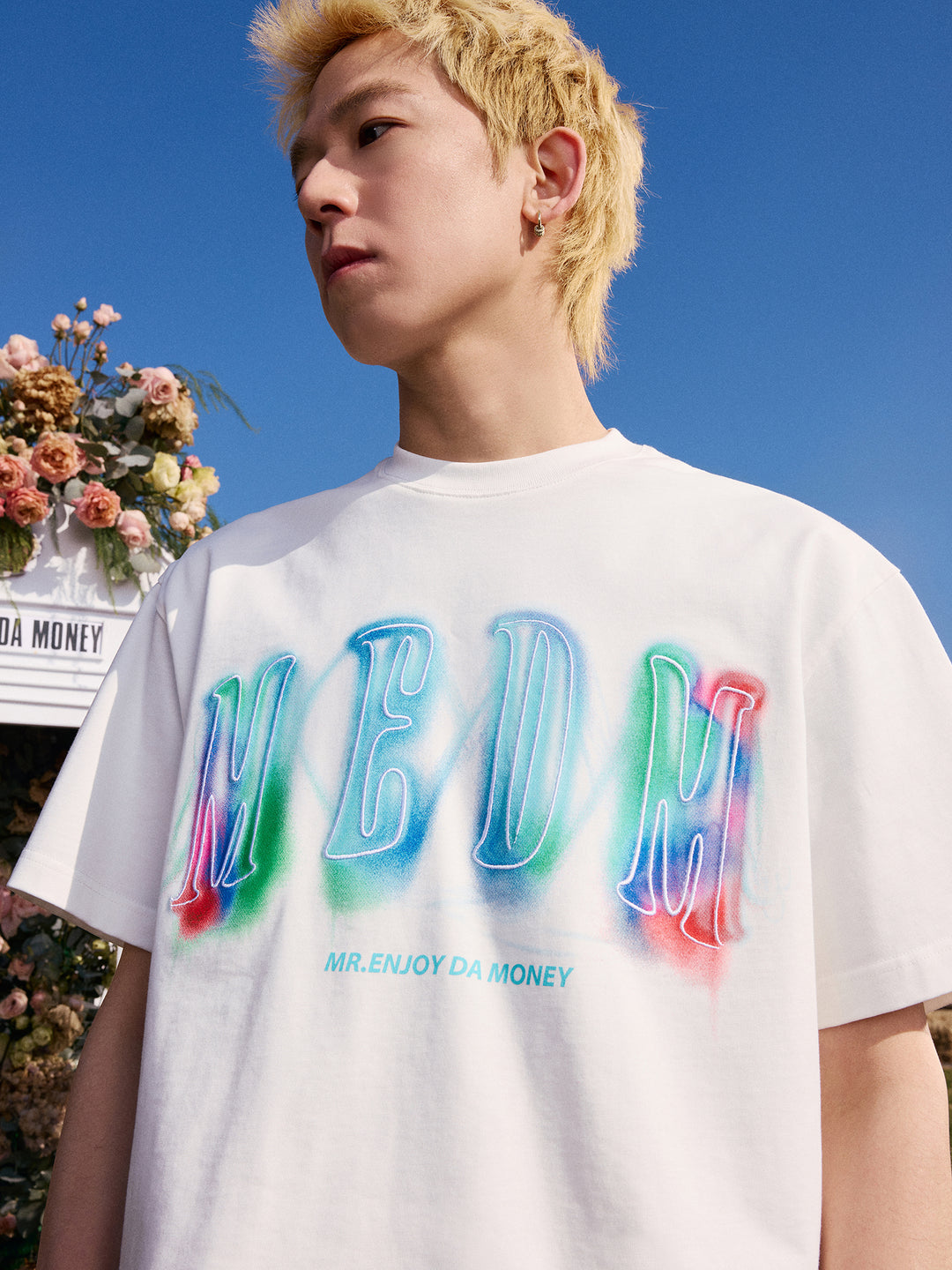 MEDM Colorful Neon Tee