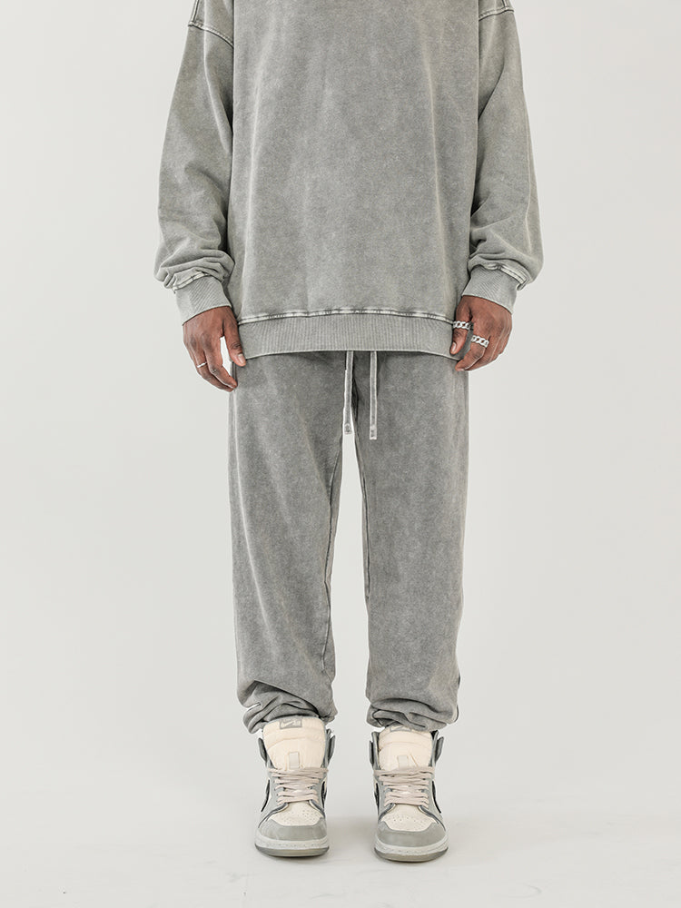 F3F Select Wash Old Loose Drawstring Sweatpants