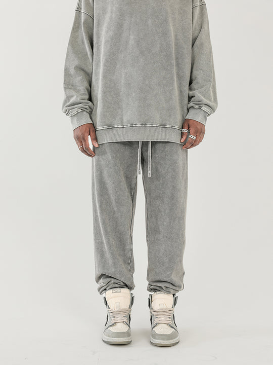 F3F Select Wash Old Loose Drawstring Sweatpants