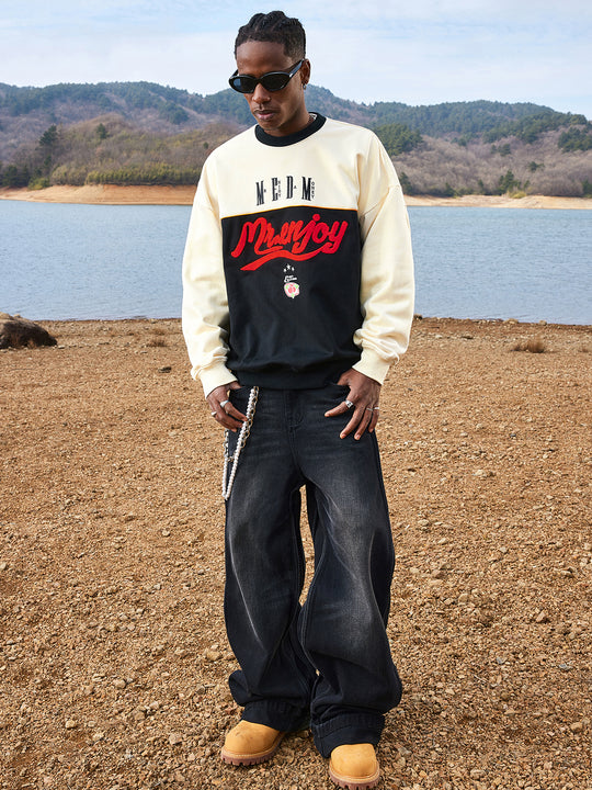 MEDM Collision Color Logo Sweatshirt