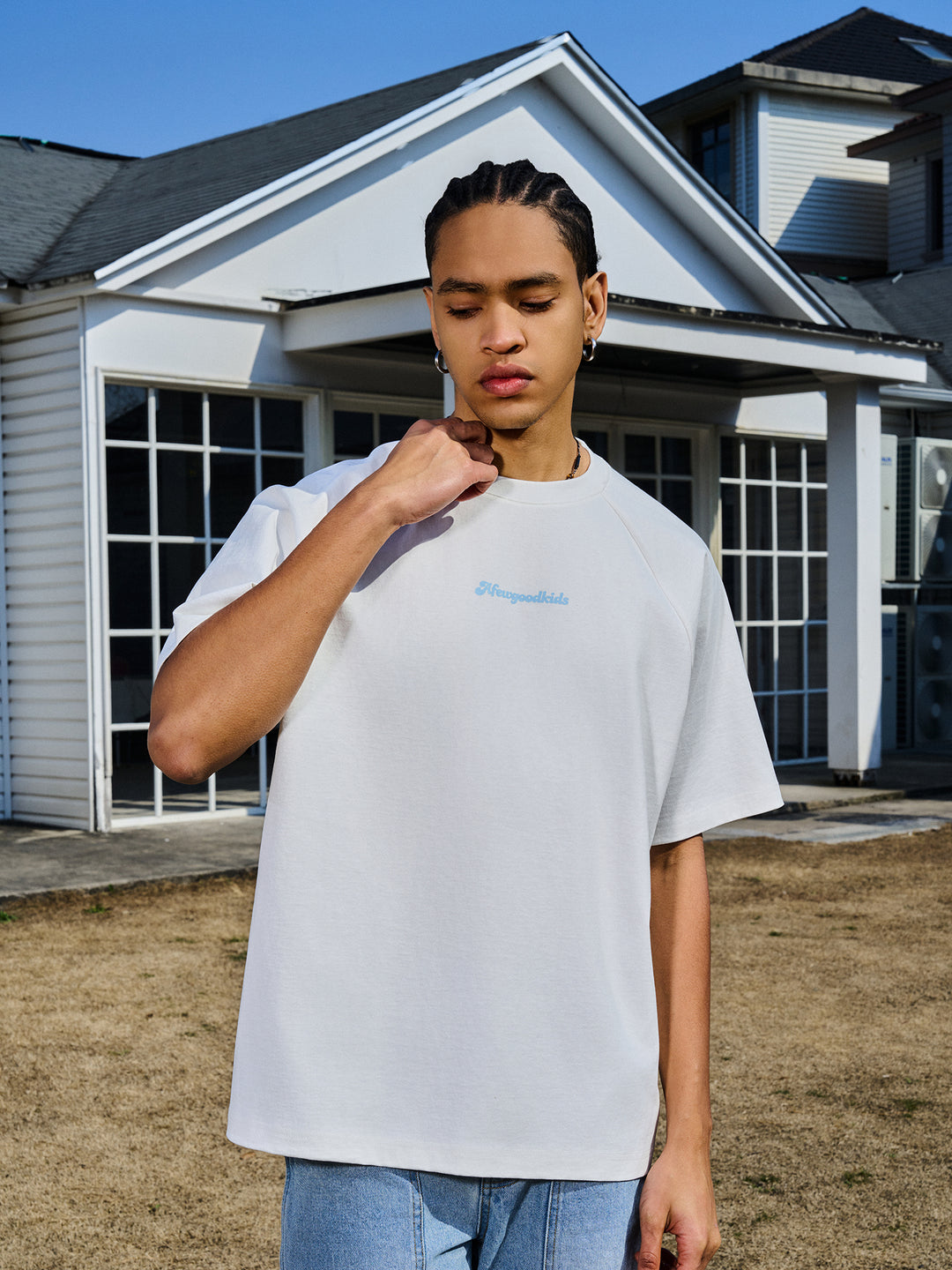 AFGK Small Logo Raglan Tee