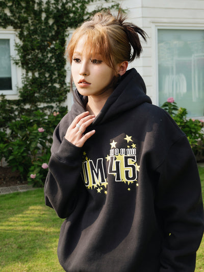 S45 Star Embroidery Hoodie | Face 3 Face