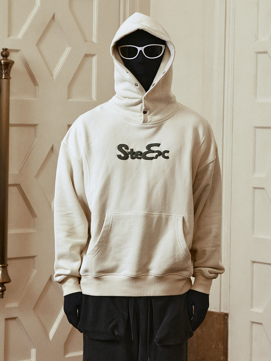 STEEPC Balaclava Foam Print Hoodie | Face 3 Face