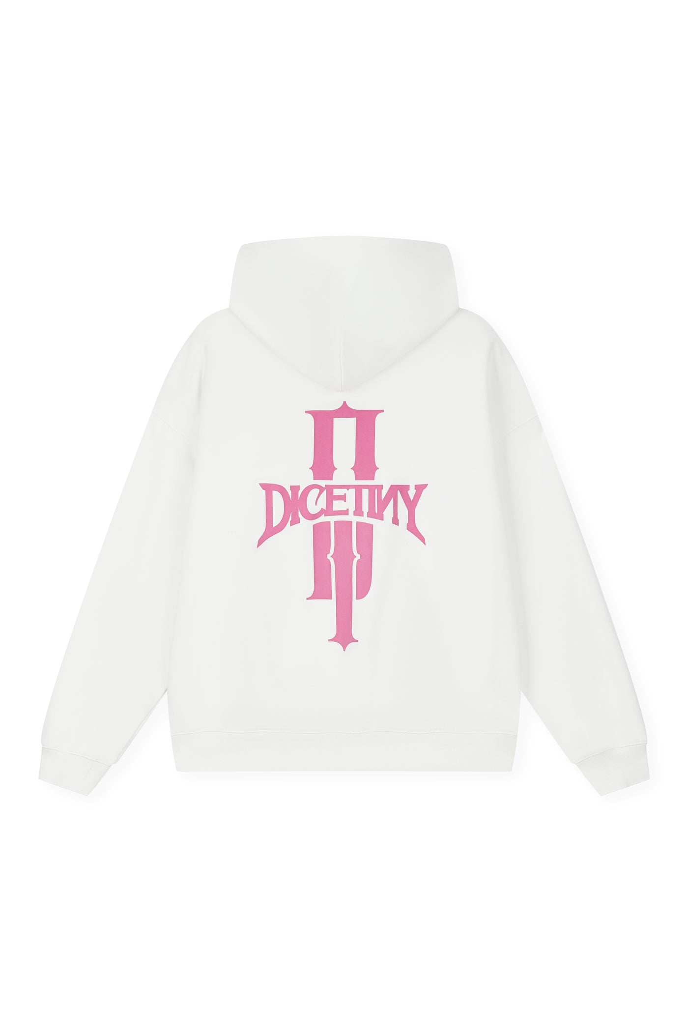 DICETINY Basic Logo Printed Hoodie | Face 3 Face