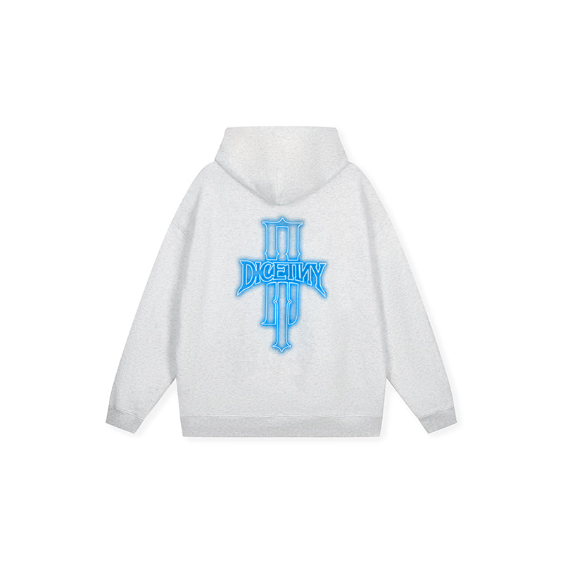 DICETINY Glowing Logo Hoodie | Face 3 Face
