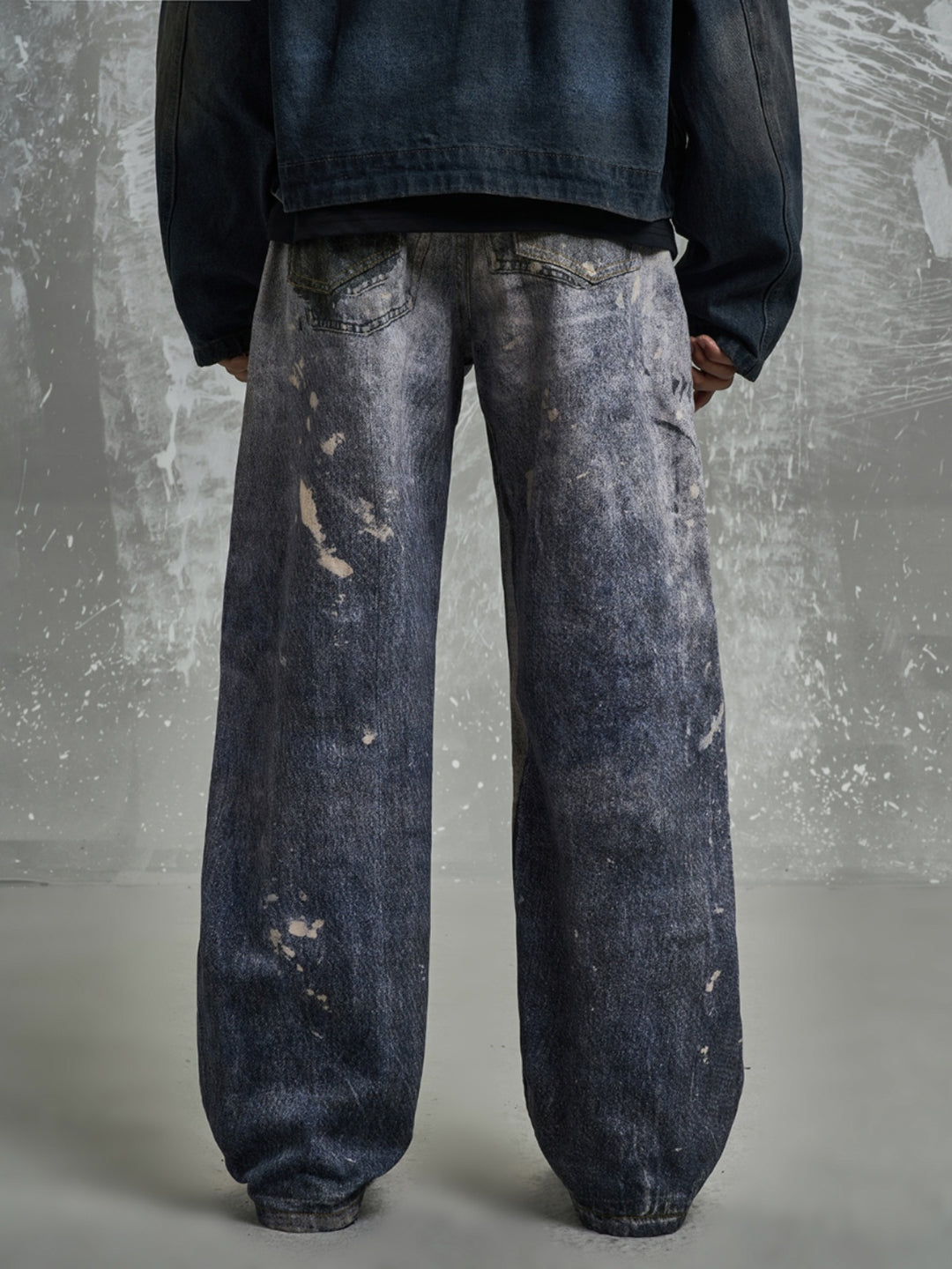 F3F Select 3D Graffiti Digital Print Washed Jeans | Face 3 Face