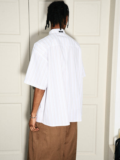 STEEPC Striped Simple Loose Shirt | Face 3 Face