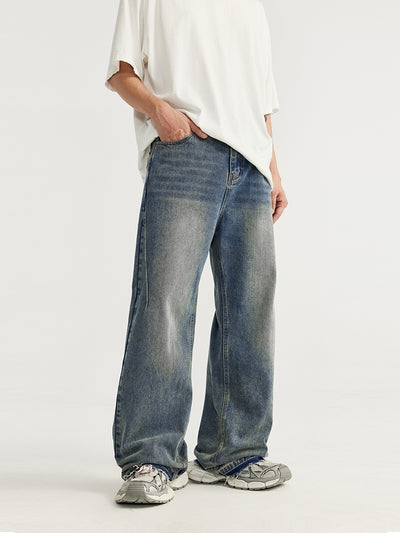 F3F Select Stitch Washed Blue Jeans