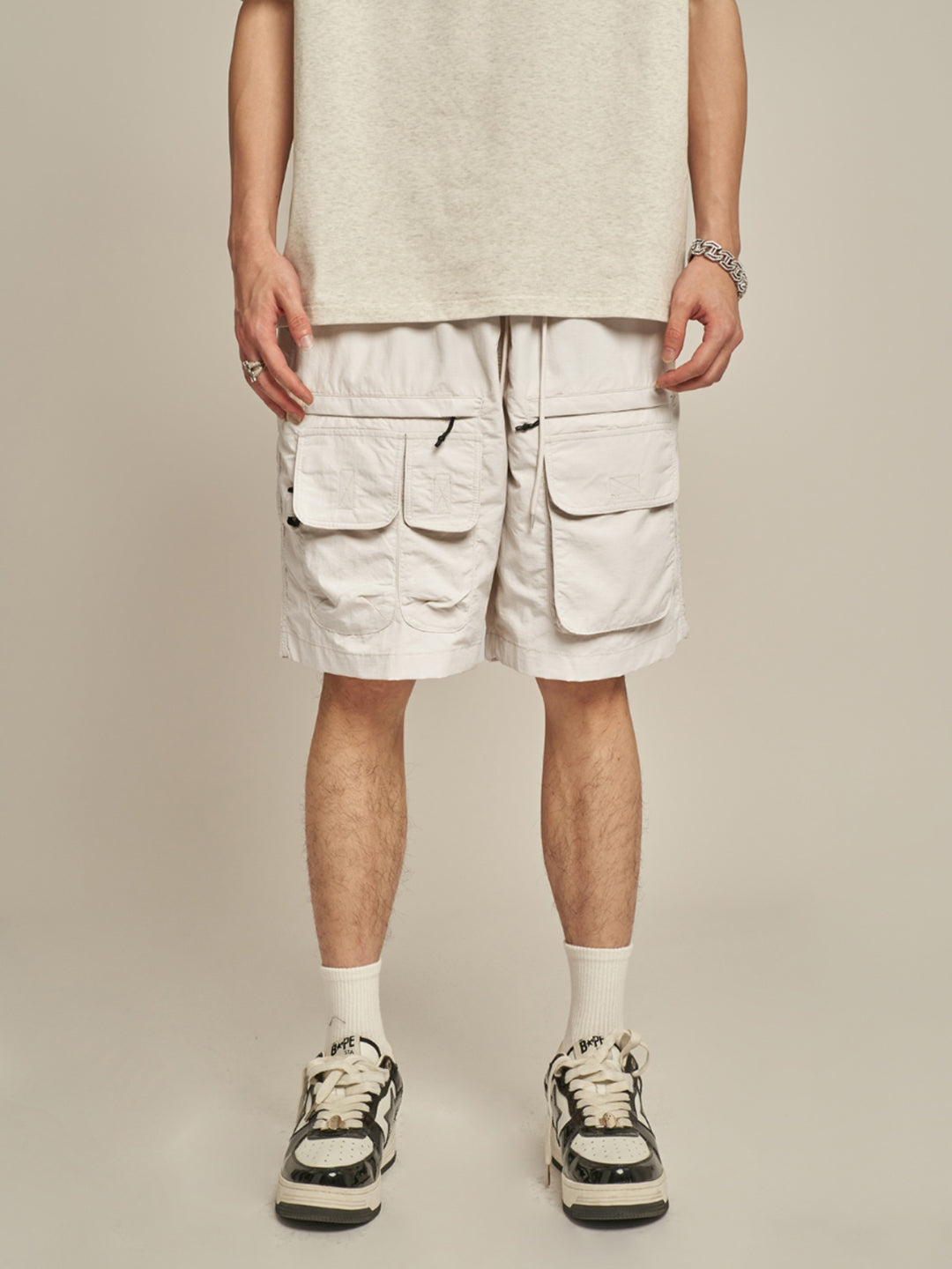 F3F Select Drawstring Work Shorts