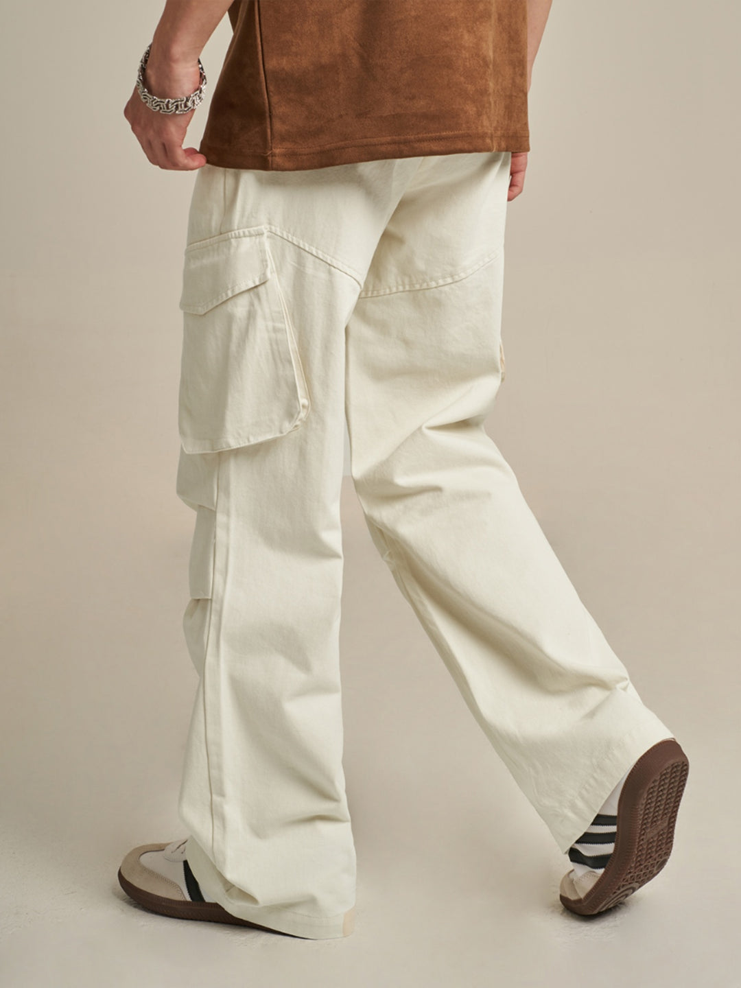 F3F Select Lazy Pleated Work Cargo Pants