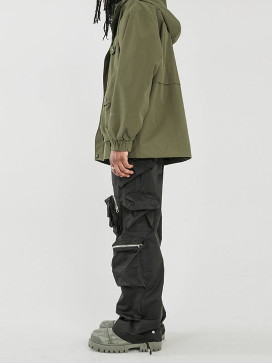 F3F Select Functional Multi Pocket Black Work Cargo Pants