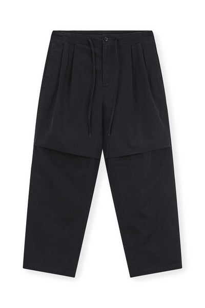 DICETINY Double Pleated Tuck Baggy Pants | Face 3 Face