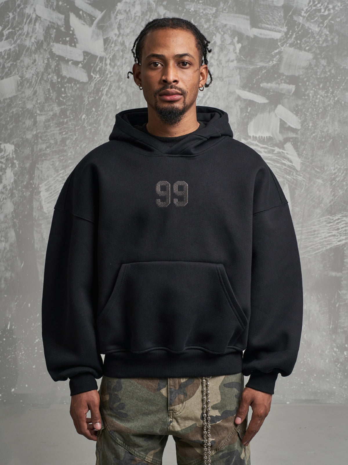 F3F Select 99 Embroidery Heavyweight Hoodie | Face 3 Face