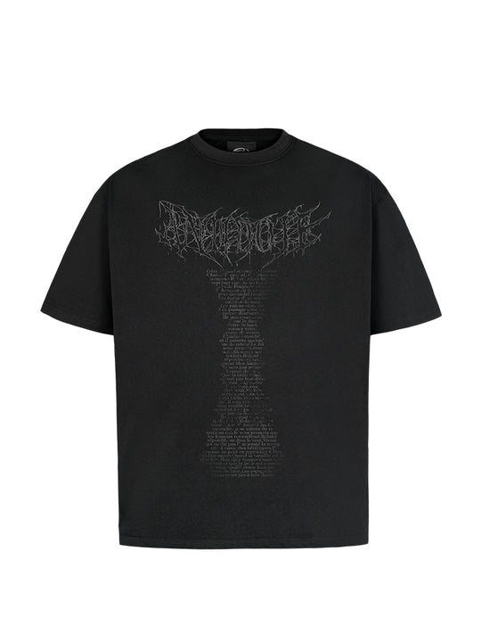 ANTIDOTE Venom Font Printed Tee