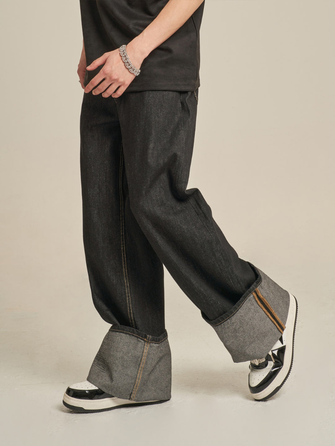 F3F Select Rolled Design Jeans