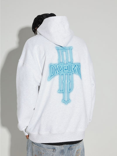 DICETINY Glowing Logo Hoodie | Face 3 Face