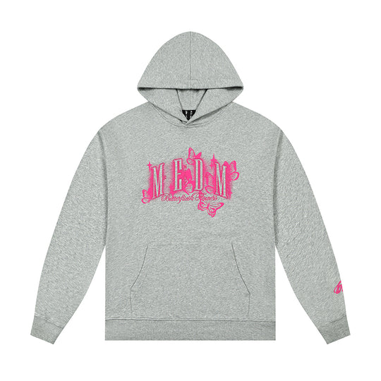 MEDM Neon Embroidered Butterfly Hoodie | Face 3 Face