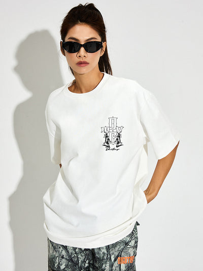 DICETINY Bunny Girl Letter Print Tee | Face 3 Face