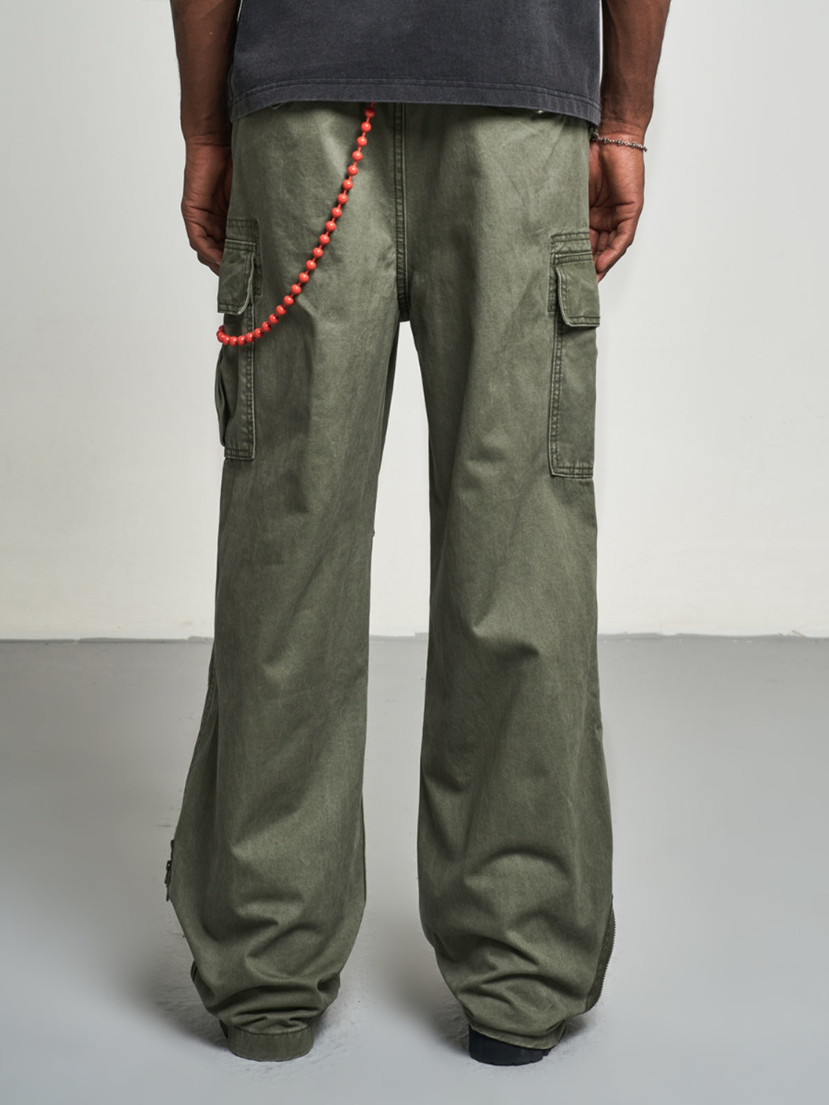 F3F Select Crease Design Multi Pocket Cargo Pants | Face 3 Face