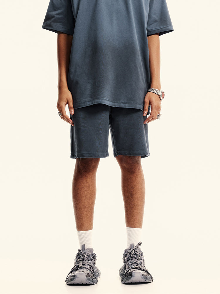 F3F Select Washed Old Dirty Dye Short Sweatpants