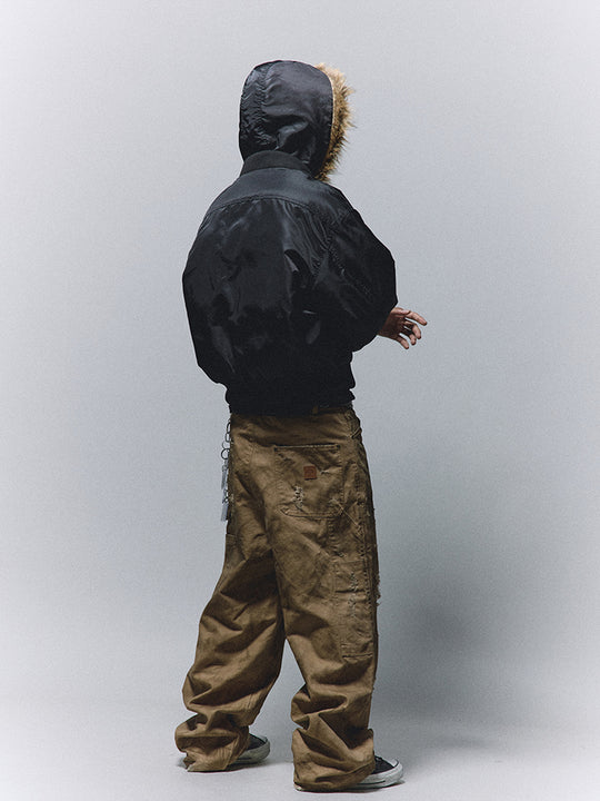 ANTIDOTE Heavy Damage Studded Double Knee Pants | Face 3 Face