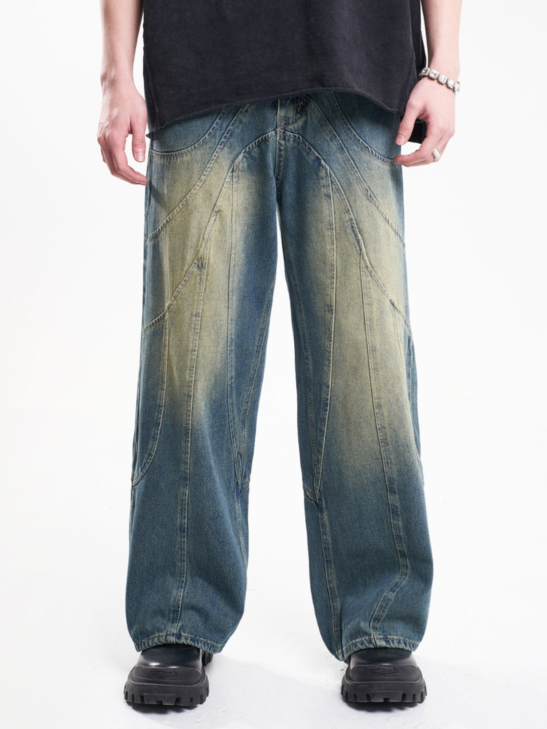 F3F Select Configuration Split Design Jeans